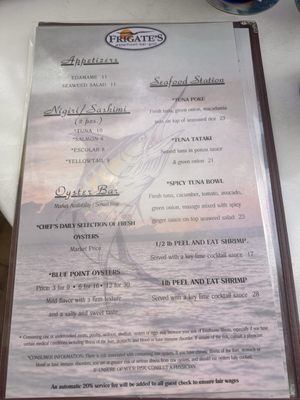 Menu photo 6 Frigate's Waterfront Bar & Grill North Palm Beach, FL Menu photo 6 Frigate's Waterfront Bar & Grill North Palm Beach, FL