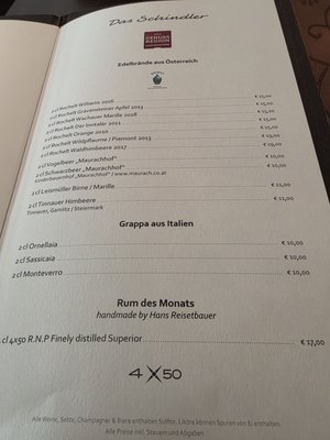 Menu photo 8 Das Schindler Innsbruck, 7