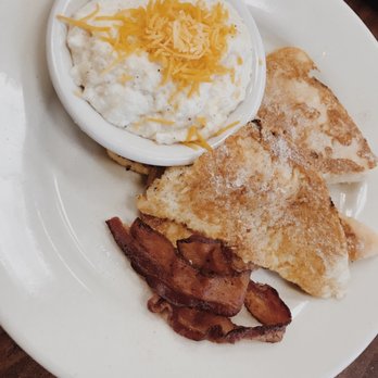 Arize Breakfast Cafe - Cheese grits, bacon, and Bailey's French Toast Breakfast - Breakfast & Brunch Near Me - Atlanta, Georgia