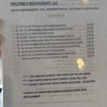 Phuong's Restaurant - Vietnamese Near Me - Garden Grove, California Phuong's Restaurant - Vietnamese Near Me - Garden Grove, California