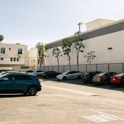 Hi Neighbor Cannabis Club - Hi Neighbor parking lot daytime