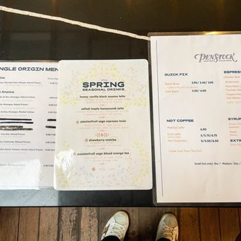 Penstock Coffee Roasters - menu (may 2024) - Coffee & Tea Near Me - Highland Park, New Jersey