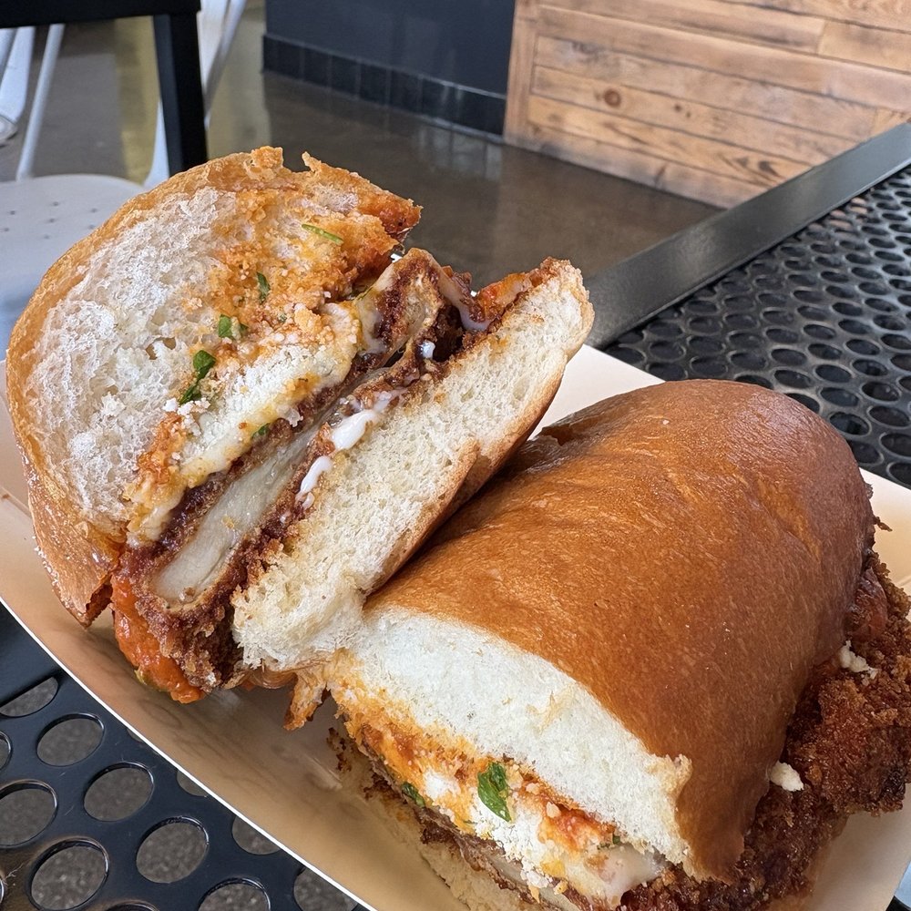 The Kroft - Chicken Parmesan Sandwich - Burgers Near Me - Los Angeles, California The Kroft - Chicken Parmesan Sandwich - Burgers Near Me - Los Angeles, California