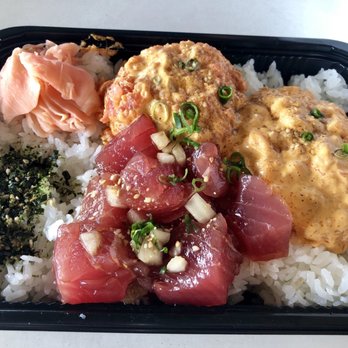 Photo of Ahi & Vegetable - Honolulu, HI, United States. B7 bento