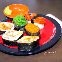 Fresh Sushi - Perfect recovery food after a bloodletting acupuncture session.