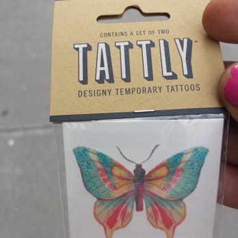 The Paper Place - Purchased a temporary butterfly tattoo for a souvenir - Cards & Stationery Near Me - Toronto, Ontario