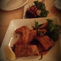 Skate fish with ponzu sauce Skate fish with ponzu sauce