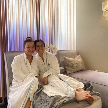 Spa Gregorie's Newport Beach - Me and the visiting daughter in the quiet room - Day Spas Near Me - Newport Beach, California Spa Gregorie's Newport Beach - Me and the visiting daughter in the quiet room - Day Spas Near Me - Newport Beach, California