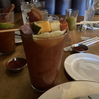Burntwood Tavern - Bloody Mary at Easter brunch - New American Near Me - Rocky River, Ohio Burntwood Tavern - Bloody Mary at Easter brunch - New American Near Me - Rocky River, Ohio