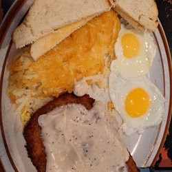 The Rusted Spoon - Breakfast country fried steak