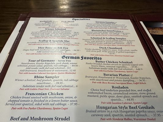Menu photo 8 Mader's Milwaukee, WI
