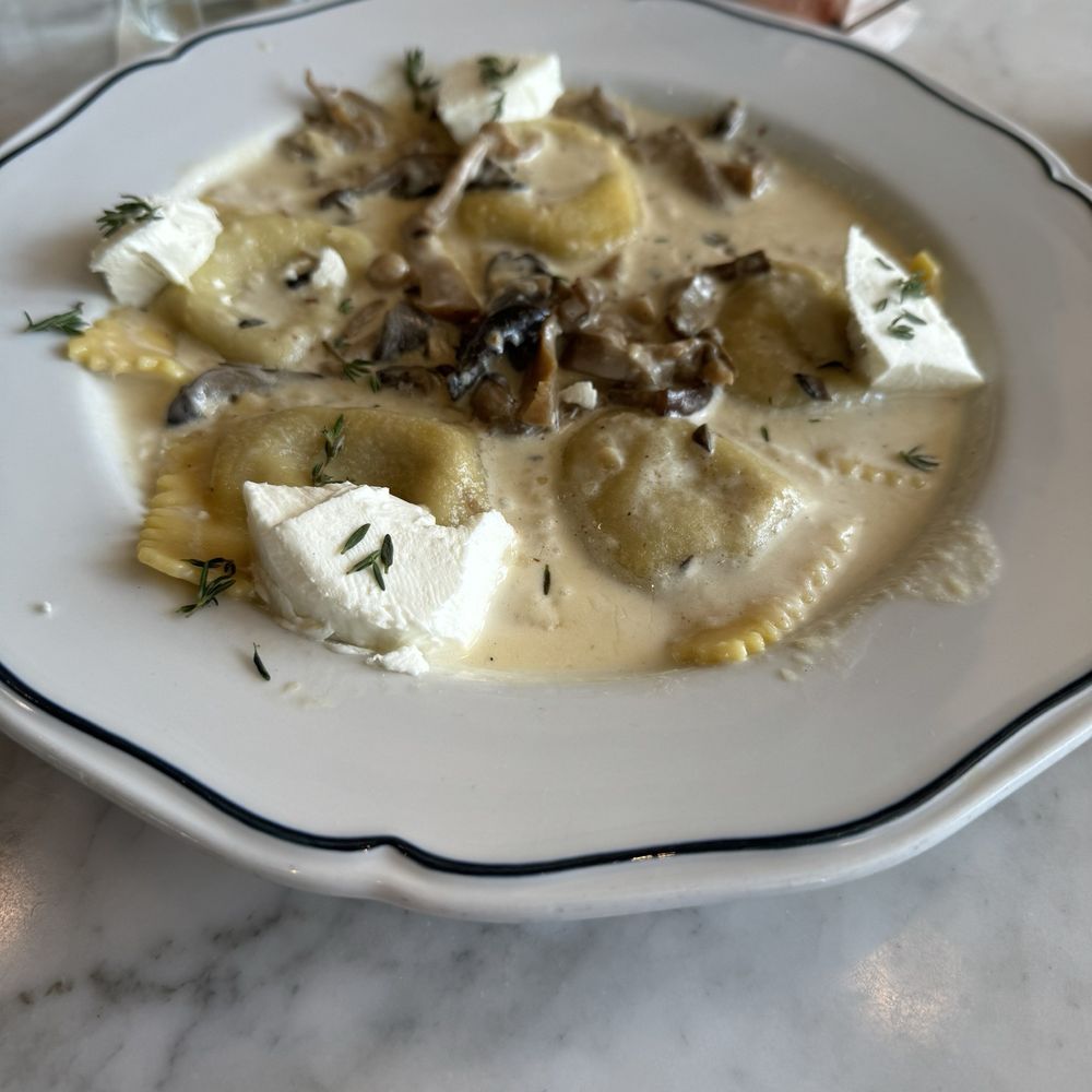 Zola Bistro - Mushroom ravioli - French Near Me - Ann Arbor, Michigan Zola Bistro - Mushroom ravioli - French Near Me - Ann Arbor, Michigan