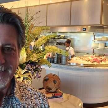 Seafood Bar at The Breakers - ROSARIO S. CASSATA AT THE SEAFOOD BAR AT THE BREAKERS HOTEL IN PALM BEACH FLORIDA. - Seafood Near Me - Palm Beach, Florida