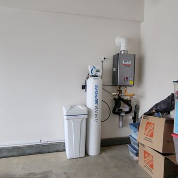 Nuvia Water Technologies - The water system. Doesn't take up too much space in our garage. - Water Purification Services Near Me - Corona, California Nuvia Water Technologies - The water system. Doesn't take up too much space in our garage. - Water Purification Services Near Me - Corona, California