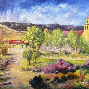 Tomasita's - Mural on wall - New Mexican Cuisine Near Me - Santa Fe, New Mexico Tomasita's - Mural on wall - New Mexican Cuisine Near Me - Santa Fe, New Mexico