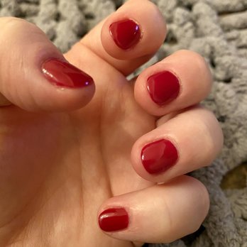 YAME Nails & Spa - Gel manicure with the winterberry shade (I believe it's 754) - Nail Salons Near Me - Portland, Oregon YAME Nails & Spa - Gel manicure with the winterberry shade (I believe it's 754) - Nail Salons Near Me - Portland, Oregon