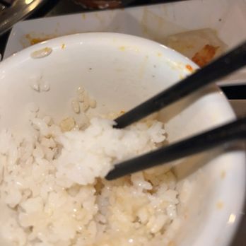 Dongbu Korean BBQ - Over cooked rice - Korean Near Me - Escondido, California Dongbu Korean BBQ - Over cooked rice - Korean Near Me - Escondido, California