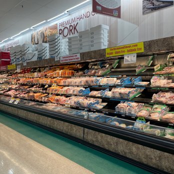 IGA - Big fresh meat cold case - Beer, Wine & Spirits Near Me - Philadelphia, Pennsylvania