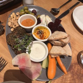 Greens Restaurant - Falafel Platter - Vegetarian Near Me - San Francisco, California