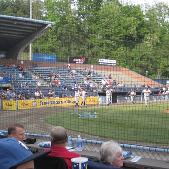Asheville Tourists - View opposite the first-base line - Stadiums & Arenas Near Me - Asheville, North Carolina Asheville Tourists - View opposite the first-base line - Stadiums & Arenas Near Me - Asheville, North Carolina