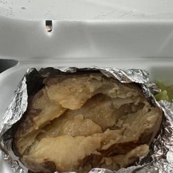 Captain D's - This was the worst potato by far I've ever seen or attempted to eat