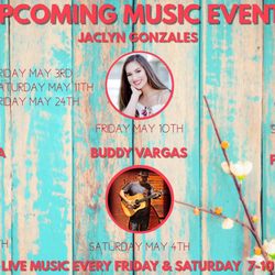Yamato Hibachi and Sushi - Live music on Friday and Saturday evenings..
