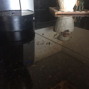 Tidy - Food and coffee grounds that must've fallen out when they moved my kuerig that they just left there - Home Cleaning Near Me Tidy - Food and coffee grounds that must've fallen out when they moved my kuerig that they just left there - Home Cleaning Near Me