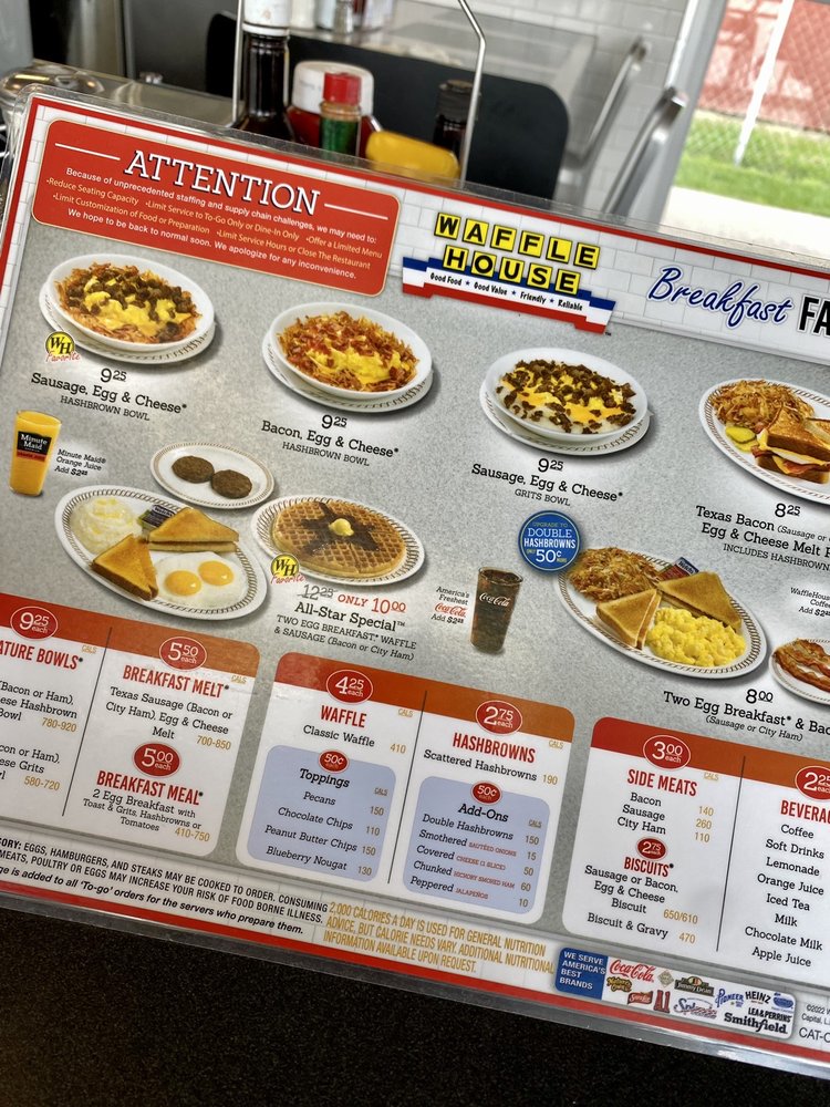 WAFFLE HOUSE SIDNEY 11 Reviews 317 Folkerth Ave, Sidney, OH