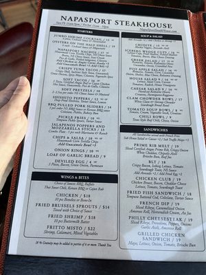 Menu photo 7 NapaSport Steak House Napa, CA Menu photo 7 NapaSport Steak House Napa, CA