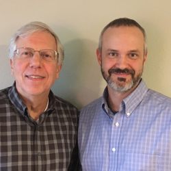 Natural Health Works - Dr. Dreger and Zach Nelms. Our awesome acupuncture practitioners doing a great job at NHW!