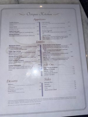 Menu photo 4 Octopus Kitchen Atlanta, GA Menu photo 4 Octopus Kitchen Atlanta, GA