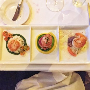 Bouchon - Scallop Trio - French Near Me - Santa Barbara, California
