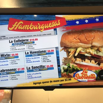 La Sabrosita Restaurant - Burgers Near Me - Lilburn, Georgia La Sabrosita Restaurant - Burgers Near Me - Lilburn, Georgia