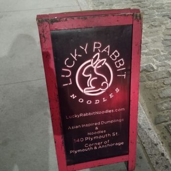 Lucky Rabbit Noodles - Signage - Asian Fusion Near Me - Brooklyn, New York Lucky Rabbit Noodles - Signage - Asian Fusion Near Me - Brooklyn, New York
