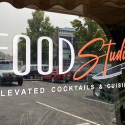 Food Studio - Front door graphics are nice.