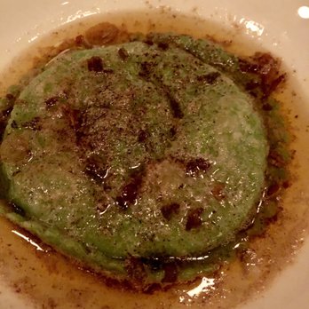 Daisies - Truffle Raviolo with egg yolk and brown butter. THE BEST OF THE NIGHT. - Pasta Shops Near Me - Chicago, Illinois