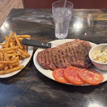 The Hooting Chicken - Pork steak lunch special. - Bars Near Me - Paris, Missouri The Hooting Chicken - Pork steak lunch special. - Bars Near Me - Paris, Missouri
