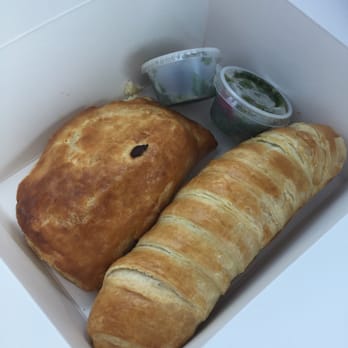 Milohas - Ham and cheese w/feta (on left) sausage fingers (on right) - Bakeries Near Me - San Jose, California