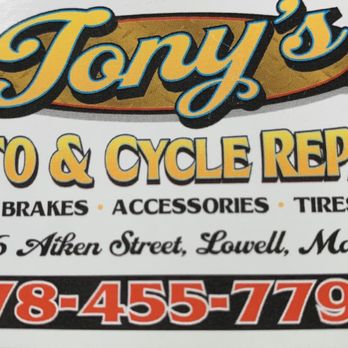Tonyâs Auto & cycle - Motorcycle Repair Near Me - Lowell, Massachusetts
