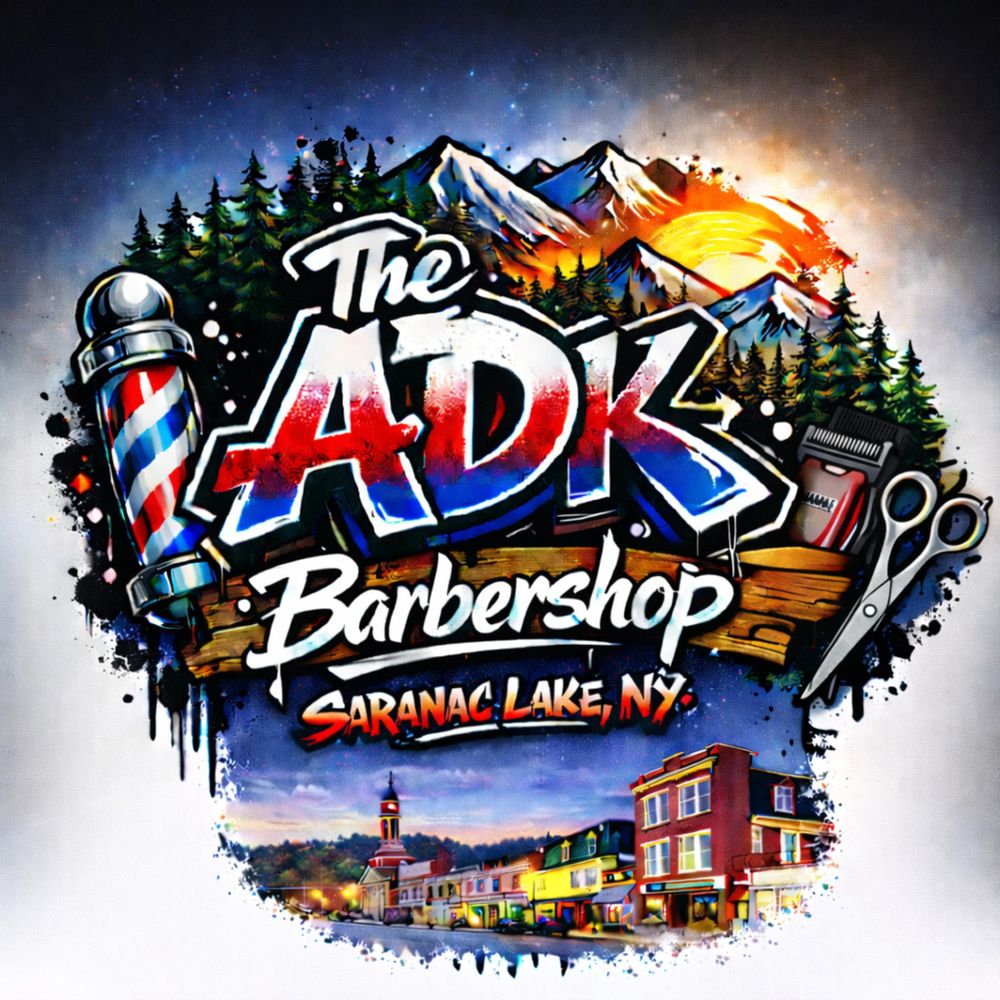 The ADK Barbershop Logo