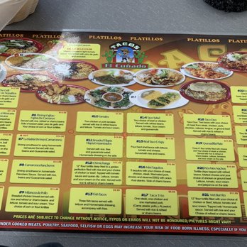 Tacos El Cuñado - Plainfield - Menu - Tacos Near Me - Grand Rapids, Michigan