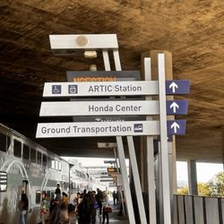 user provided Anaheim Metrolink Station photo