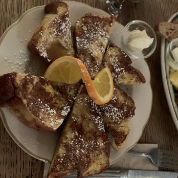 La Note - Brioche Pain Perdu with Lavender Honey - French Near Me - Berkeley, California