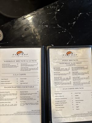 Menu photo 1 The Fox Trap Restaurant & Lounge Houston, TX