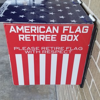 First Place Graphics - Flag retirement box - Signmaking Near Me First Place Graphics - Flag retirement box - Signmaking Near Me
