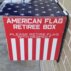 First Place Graphics - Flag retirement box