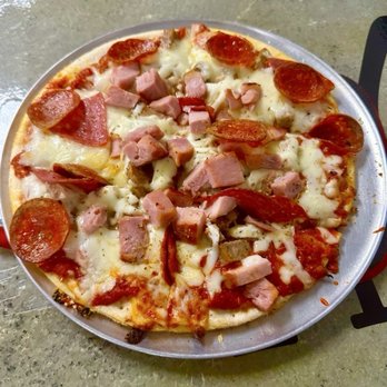 Grumbley’s Pizza - 9'' Meat Lover - Pizza Near Me - Titusville, Florida