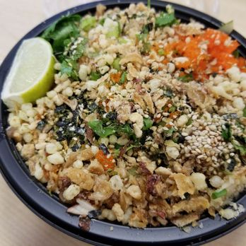 Uroko Poke - LARGE - $12 of goodness. Visit #3 - Japanese Near Me - Costa Mesa, California