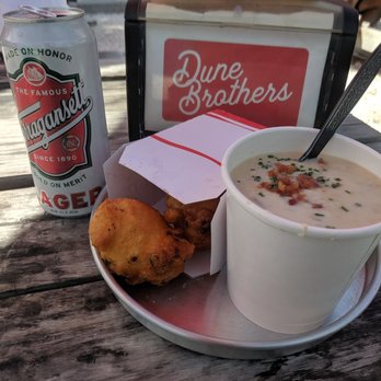 Dune Brothers - Clams, clamcakes and the official beer of the clam - New American Near Me - Providence, Rhode Island