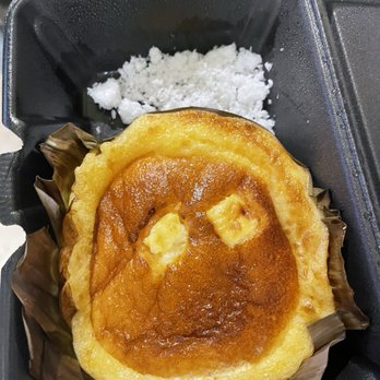 Manila Sunset - Bibingka with shredded coconut. - Filipino Near Me - Rancho Cucamonga, California Manila Sunset - Bibingka with shredded coconut. - Filipino Near Me - Rancho Cucamonga, California